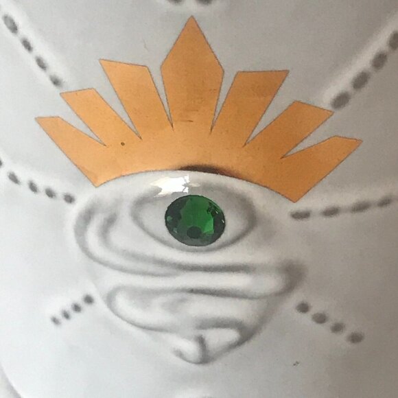 Starbucks Siren Collection 2014 Compass Green Crystal Eye Anniversary Coffee Mug - Picture 4 of 14